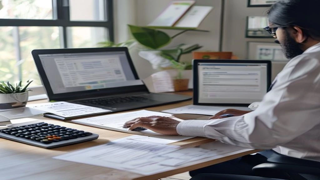 Comparing the best income tax filing platforms in India on a laptop for AY 2026-27